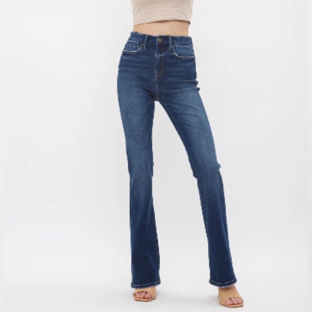 Mica high rise flare jeans